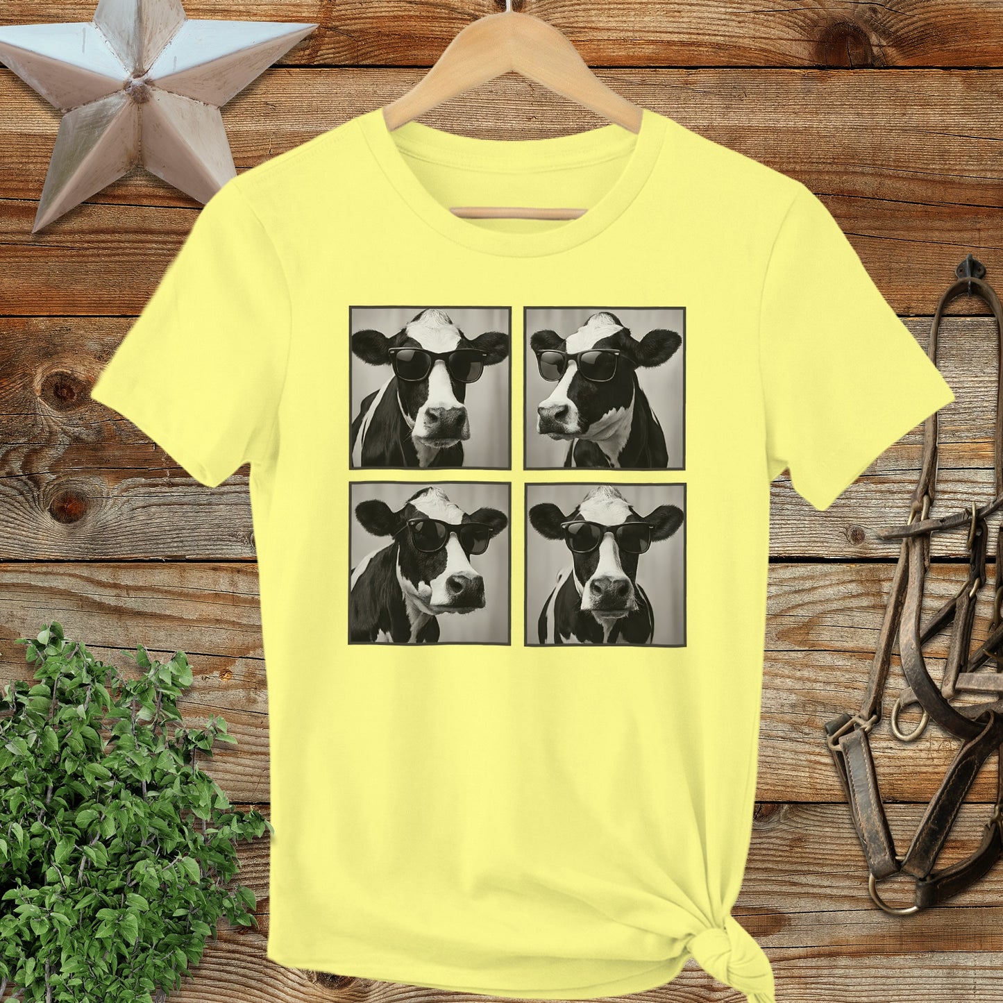Glam Cow Ladies Tee