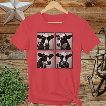 Glam Cow Ladies Tee