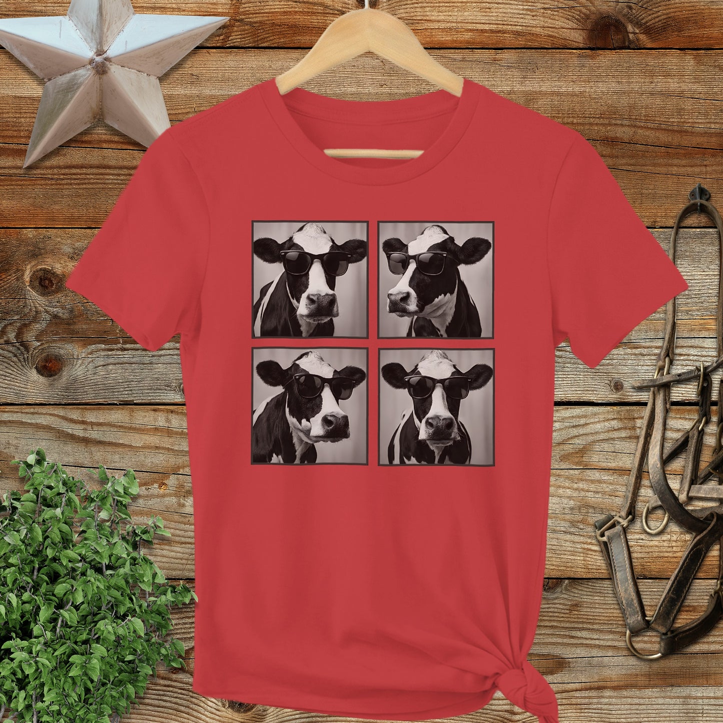 Glam Cow Ladies Tee