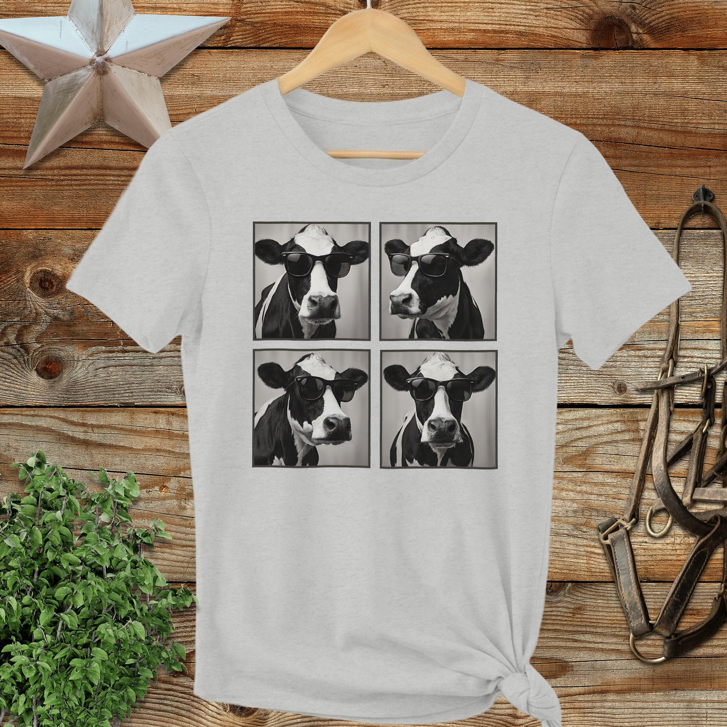 Glam Cow Ladies Tee