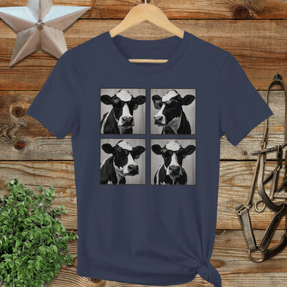 Glam Cow Ladies Tee