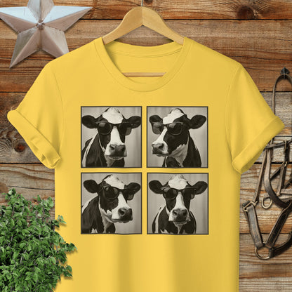 Glam Cow Softstyle Tee