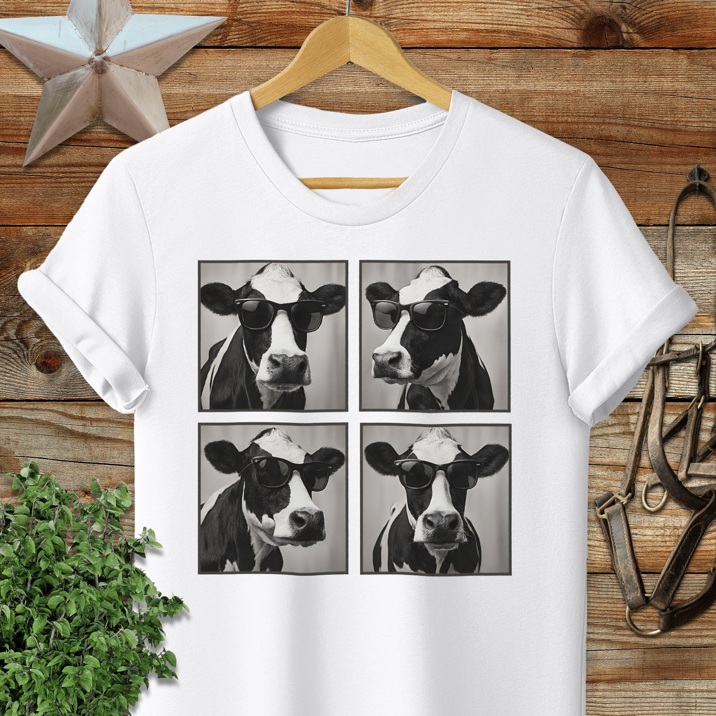 Glam Cow Softstyle Tee