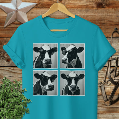 Glam Cow Softstyle Tee