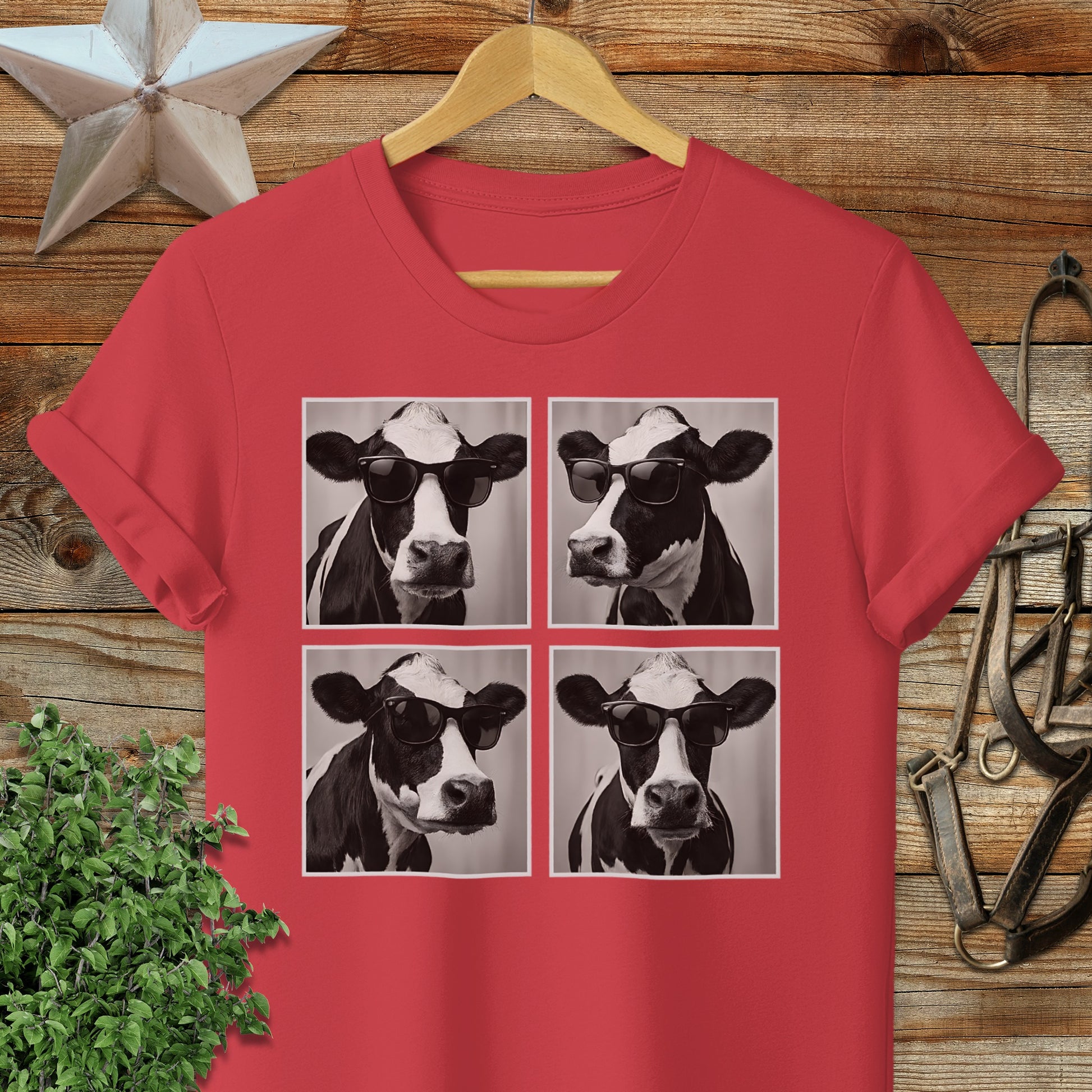 Glam Cow Softstyle Tee