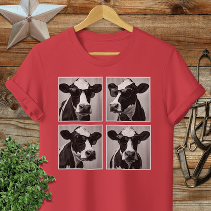 Glam Cow Softstyle Tee