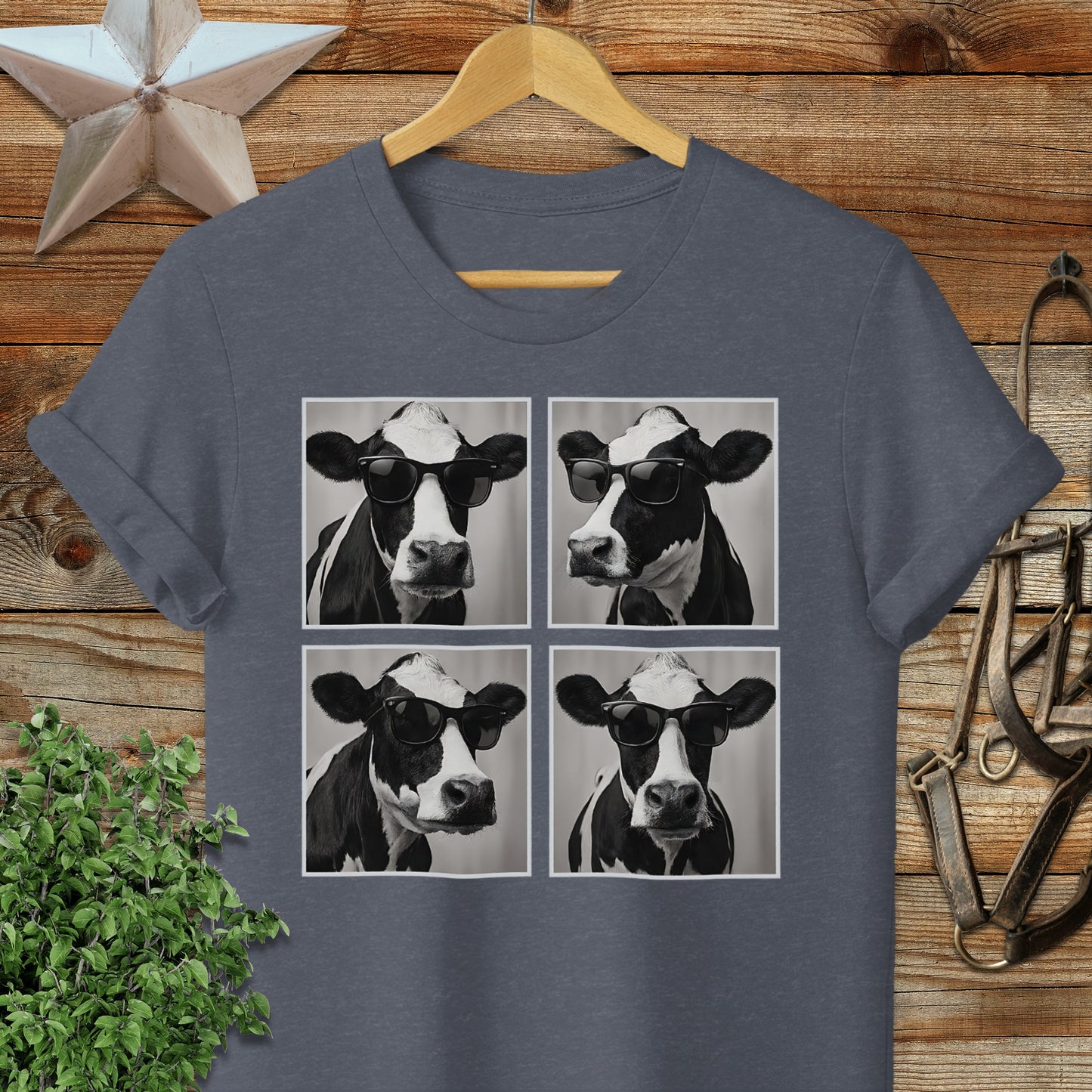 Glam Cow Softstyle Tee