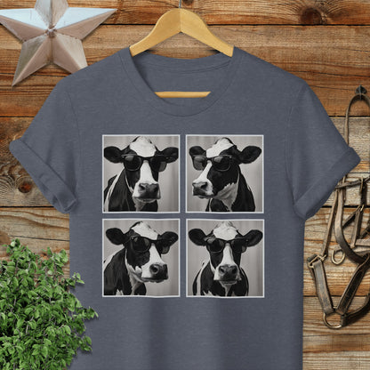 Glam Cow Softstyle Tee