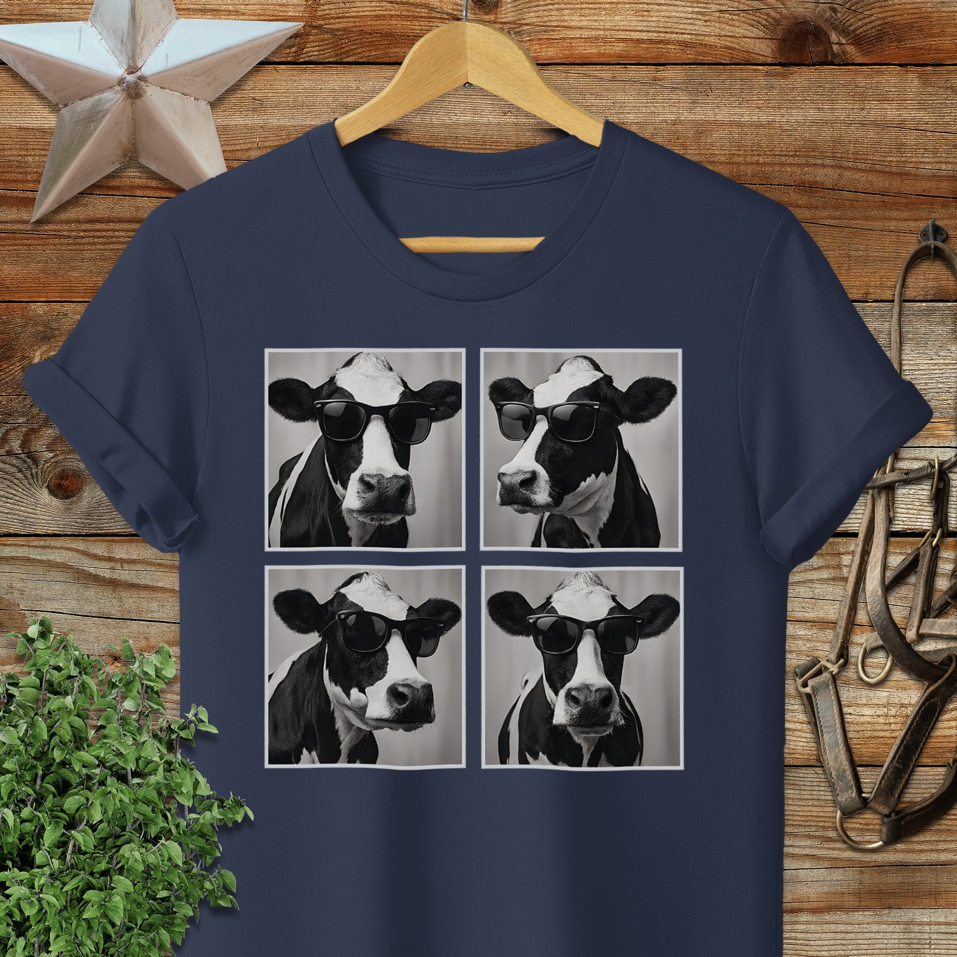 Glam Cow Softstyle Tee