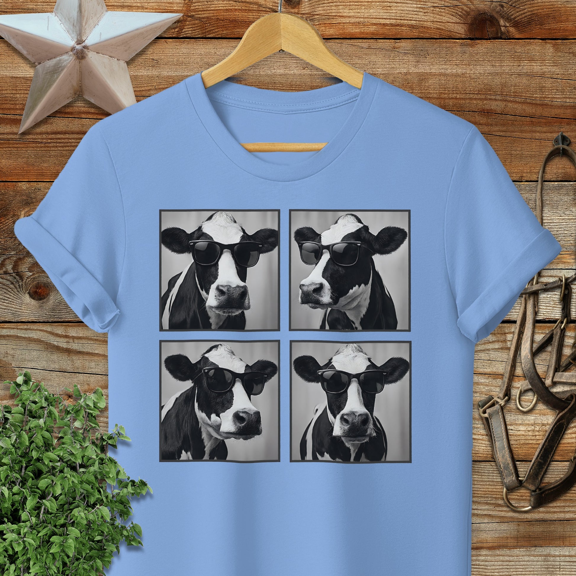Glam Cow Softstyle Tee