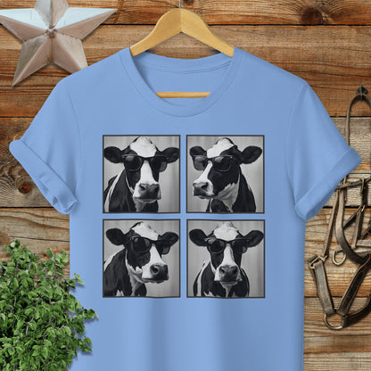 Glam Cow Softstyle Tee