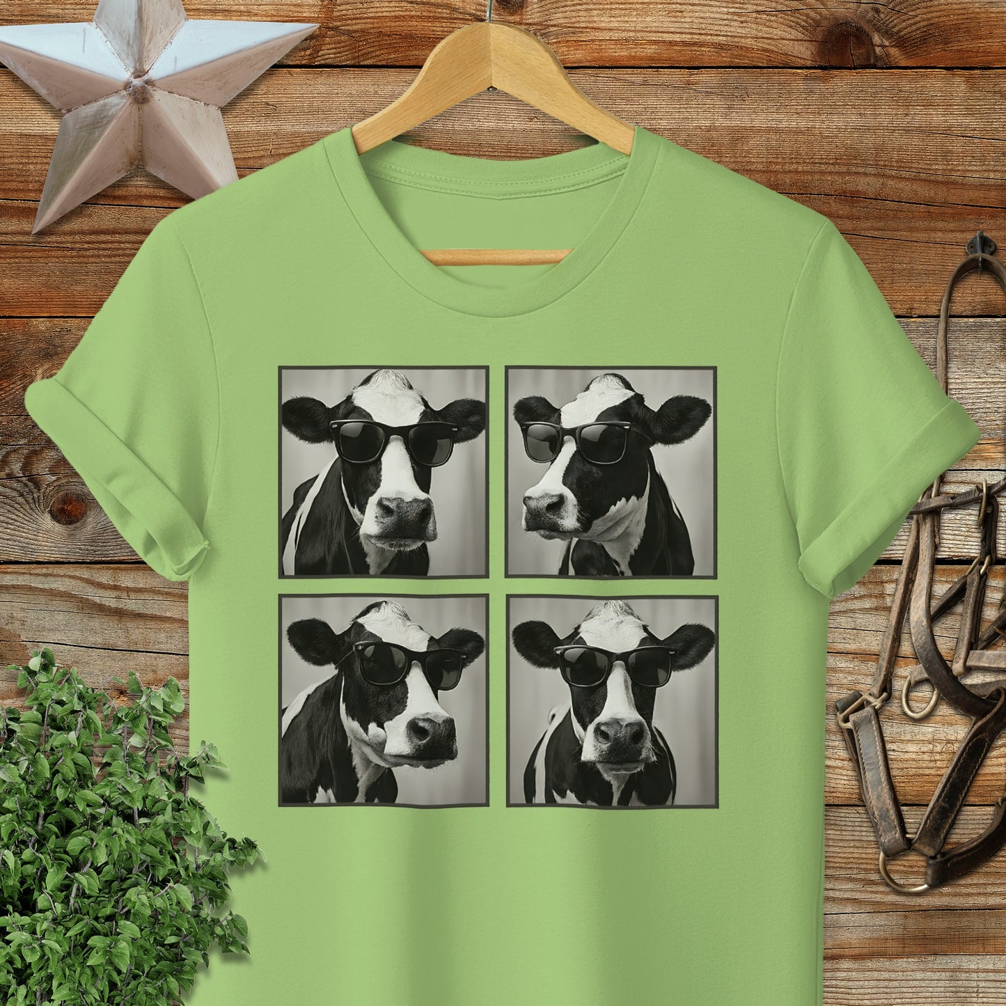Glam Cow Softstyle Tee