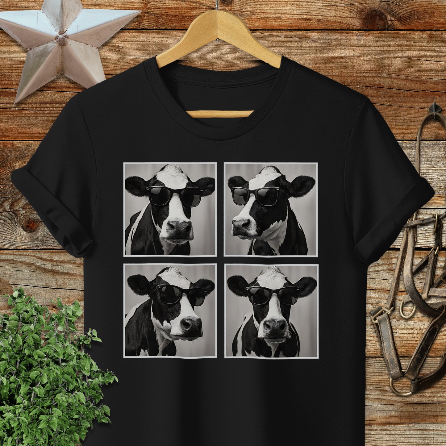 Glam Cow Softstyle Tee
