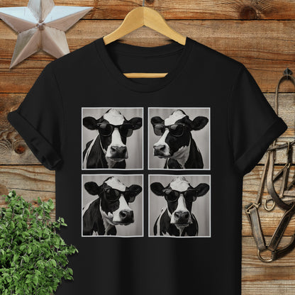 Glam Cow Softstyle Tee