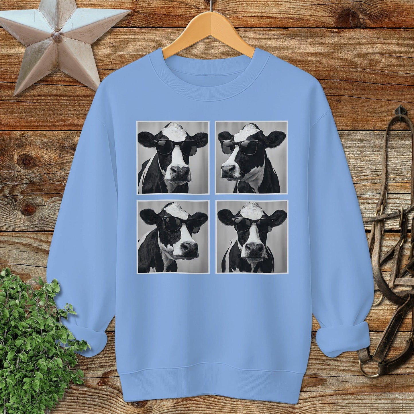 Glam Cow Sweatshirt