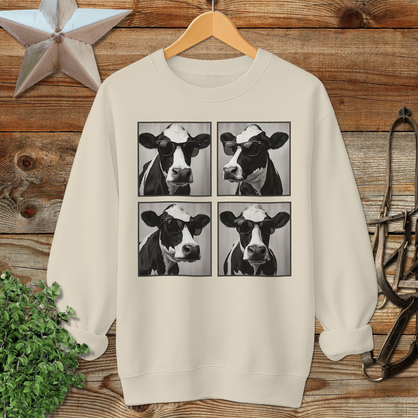 Glam Cow Sweatshirt