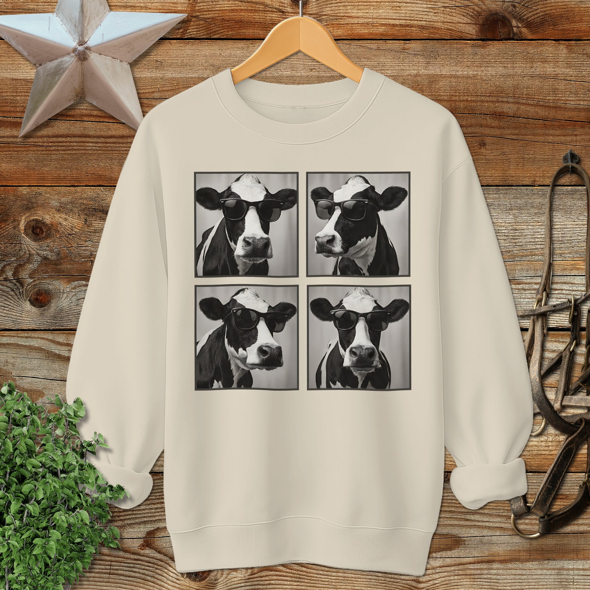 Glam Cow Sweatshirt