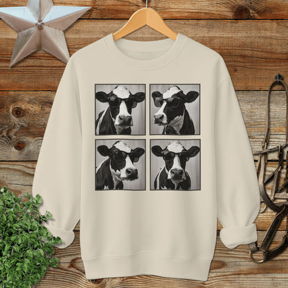 Glam Cow Sweatshirt