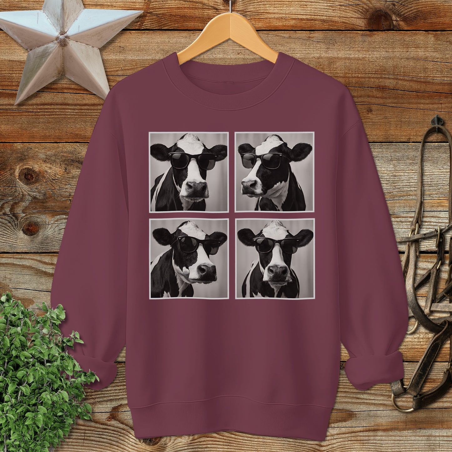 Glam Cow Sweatshirt