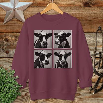 Glam Cow Sweatshirt