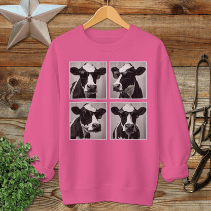 Glam Cow Sweatshirt