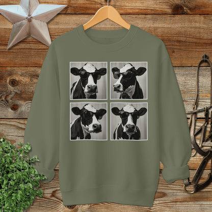 Glam Cow Sweatshirt