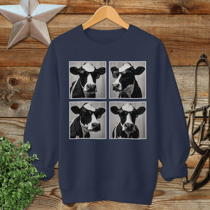 Glam Cow Sweatshirt