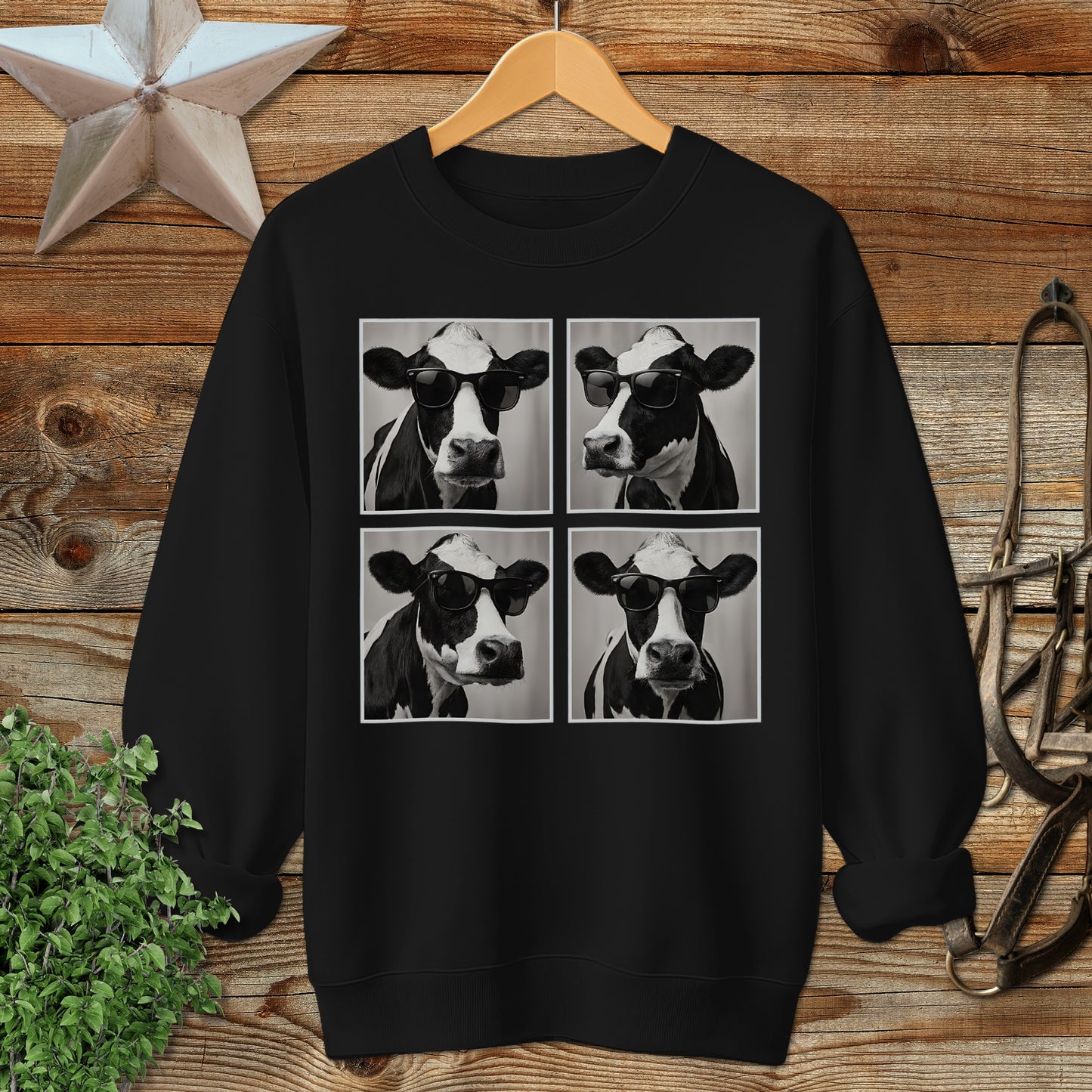 Glam Cow Sweatshirt