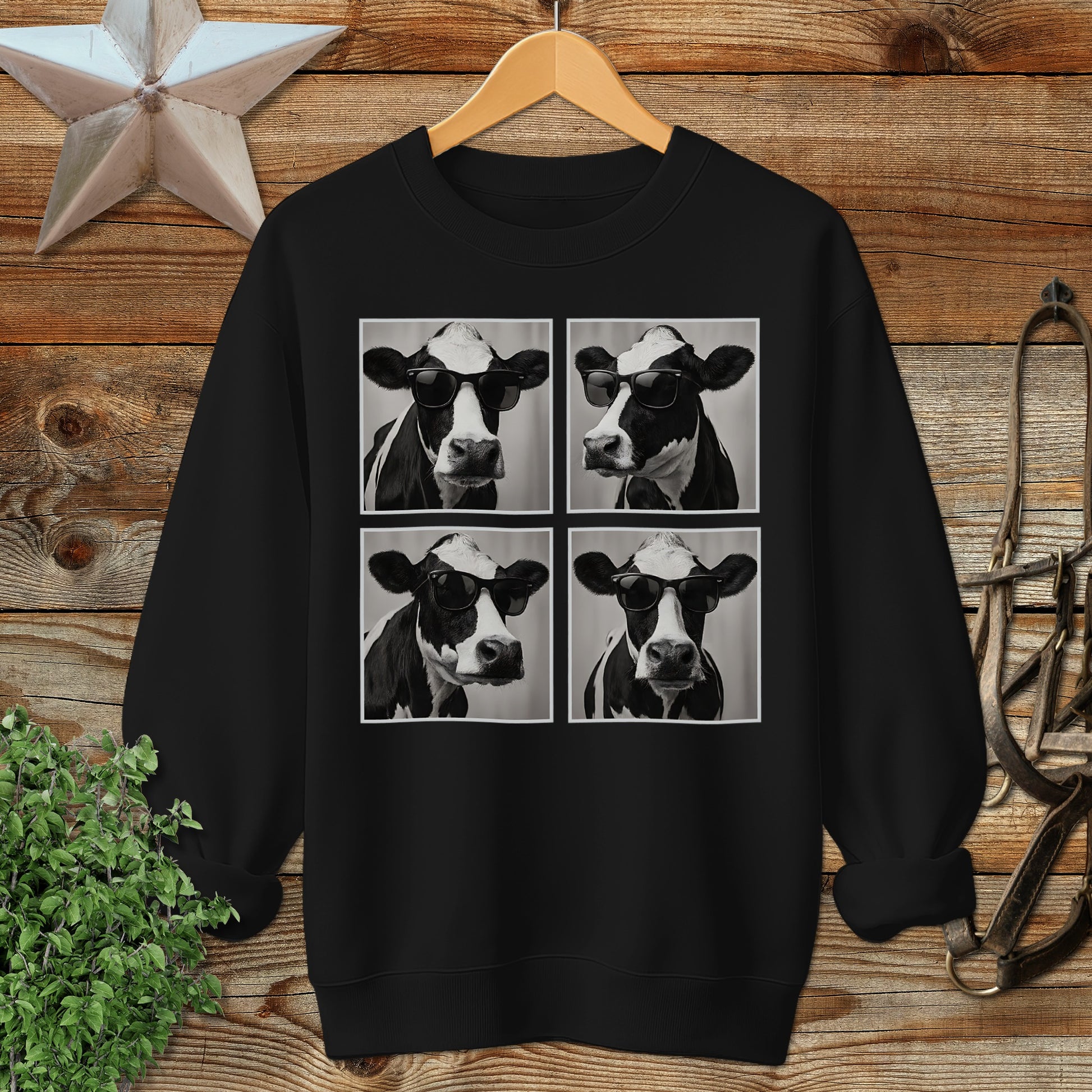 Glam Cow Sweatshirt