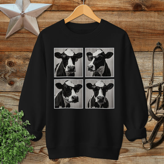 Glam Cow Sweatshirt