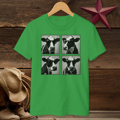Glam Cow T-Shirt (Youth)