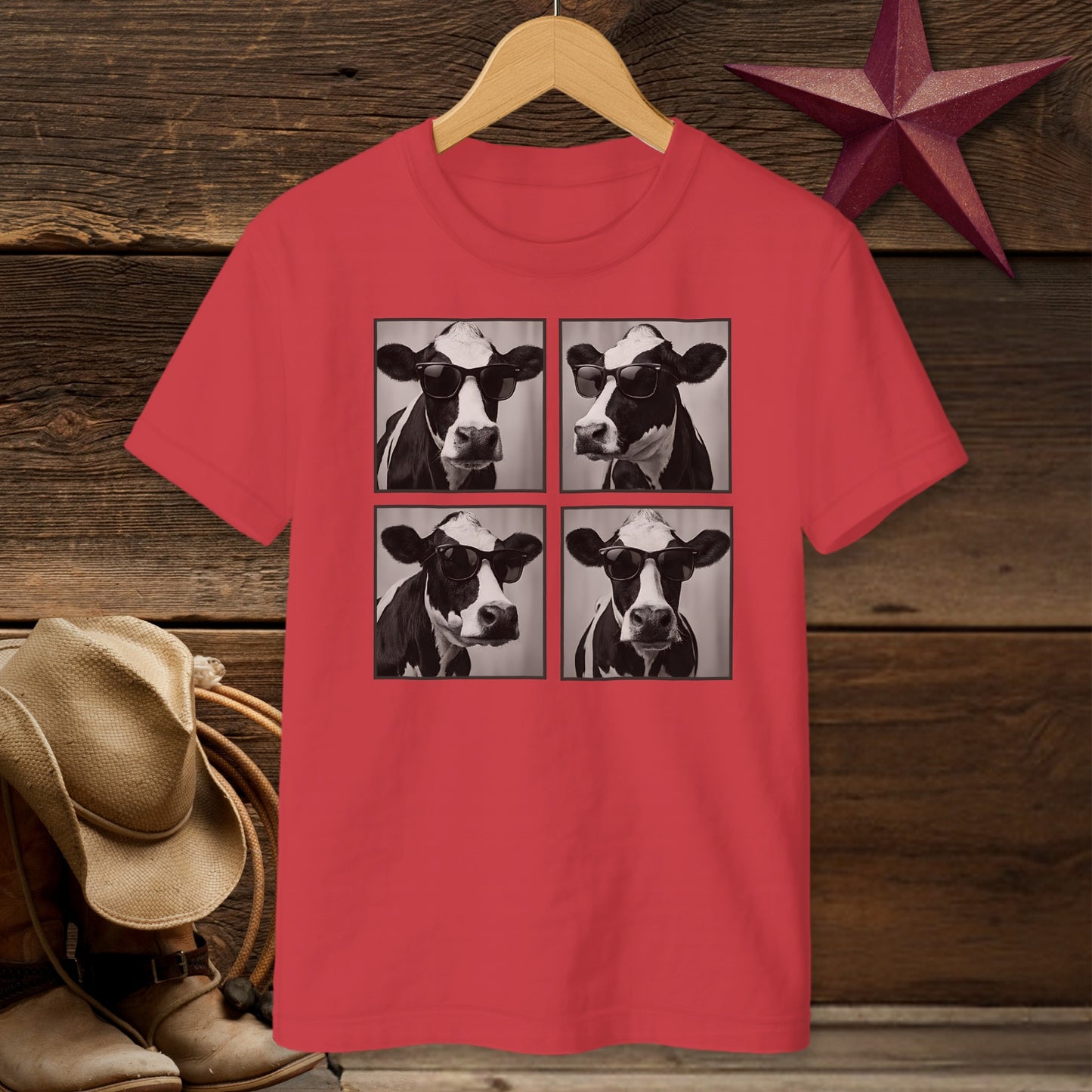 Glam Cow T-Shirt (Youth)