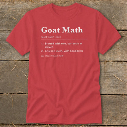 Goat Math Definition Classic Tee
