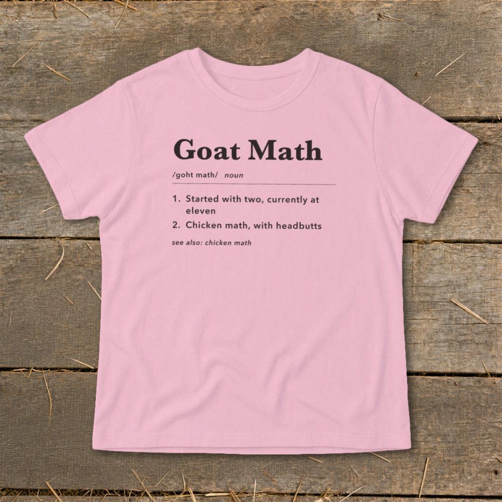 Goat Math Definition Infant Tee
