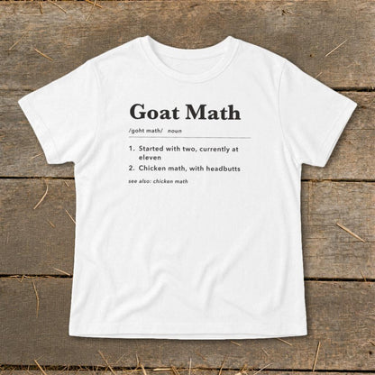 Goat Math Definition Infant Tee