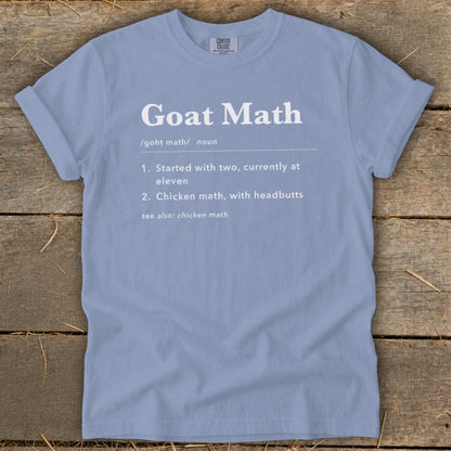 Goat Math Definition Signature Tee