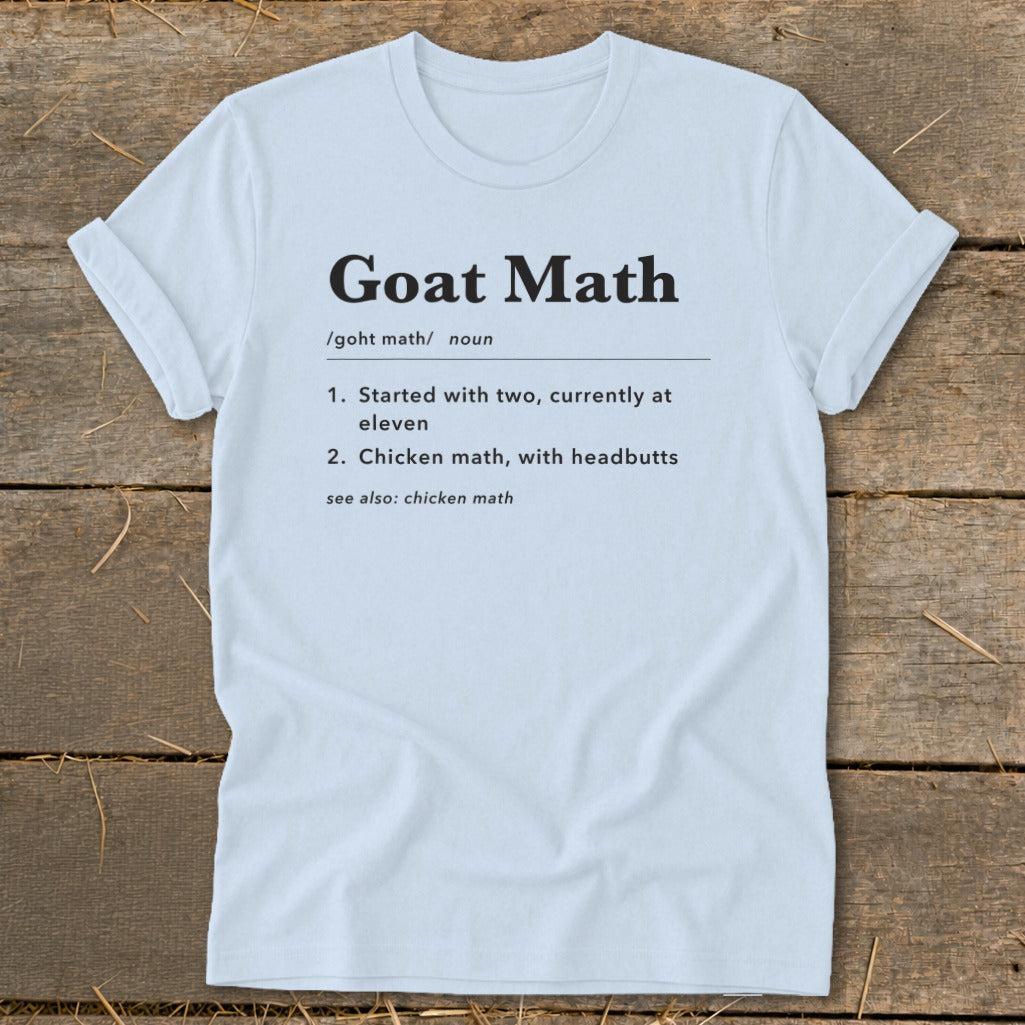 Goat Math Definition Softstyle Tee