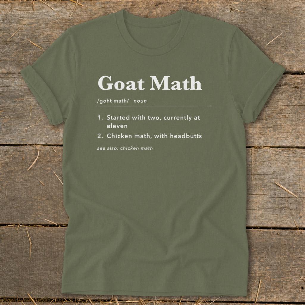 Goat Math Definition Softstyle Tee