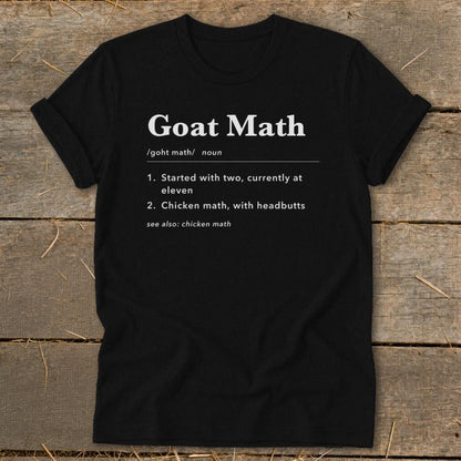 Goat Math Definition Softstyle Tee