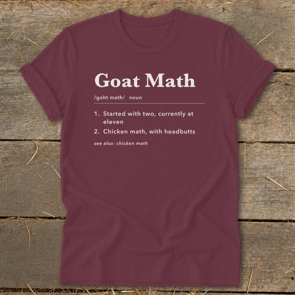 Goat Math Definition Softstyle Tee