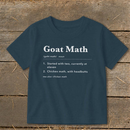 Goat Math Definition Toddler Tee