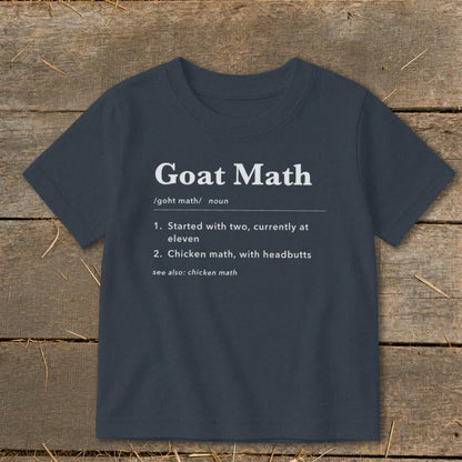 Goat Math Definition Toddler Tee