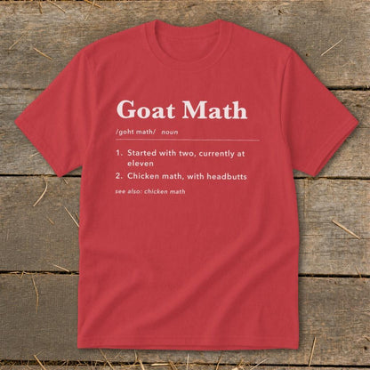 Goat Math Definition Youth Tee