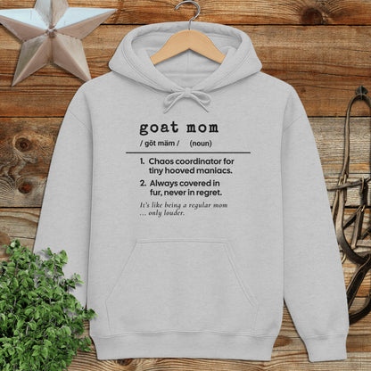 Goat Mom Definition Hoodie
