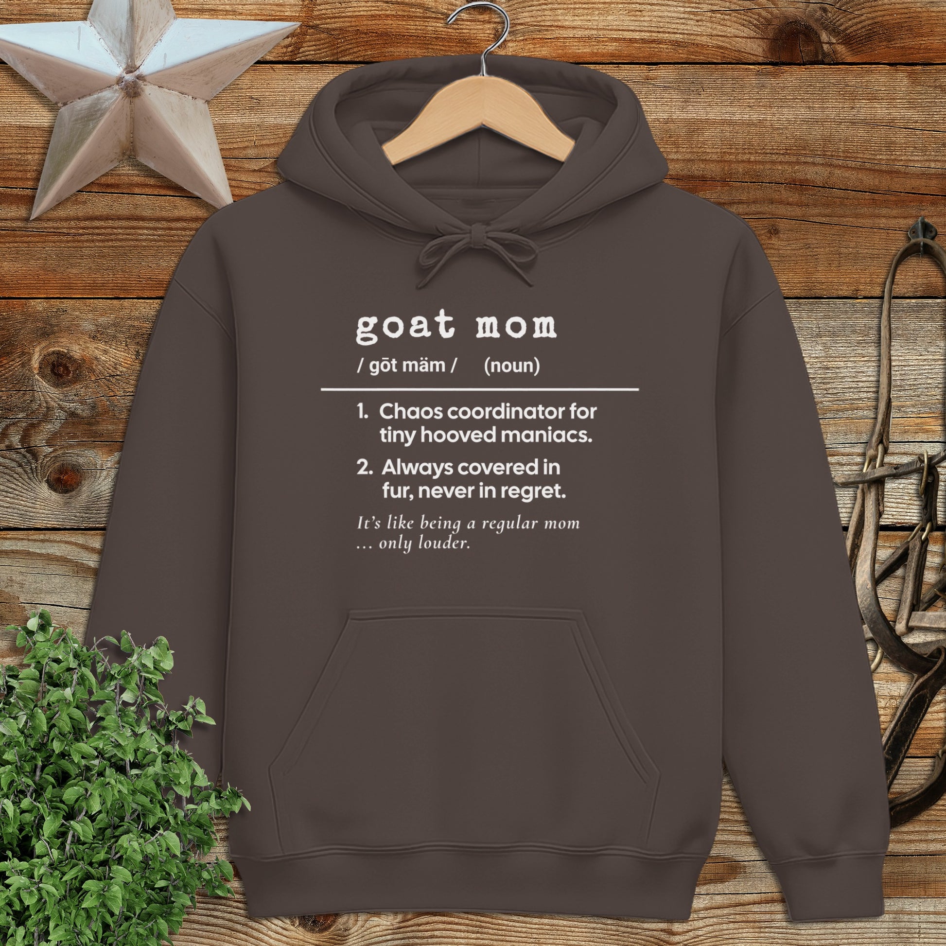 Goat Mom Definition Hoodie