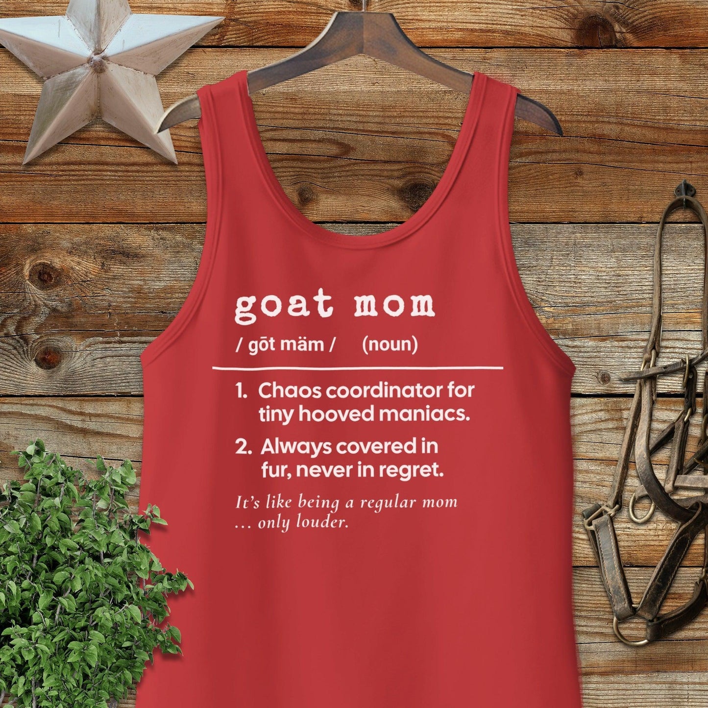 Goat Mom Definition Tank Top