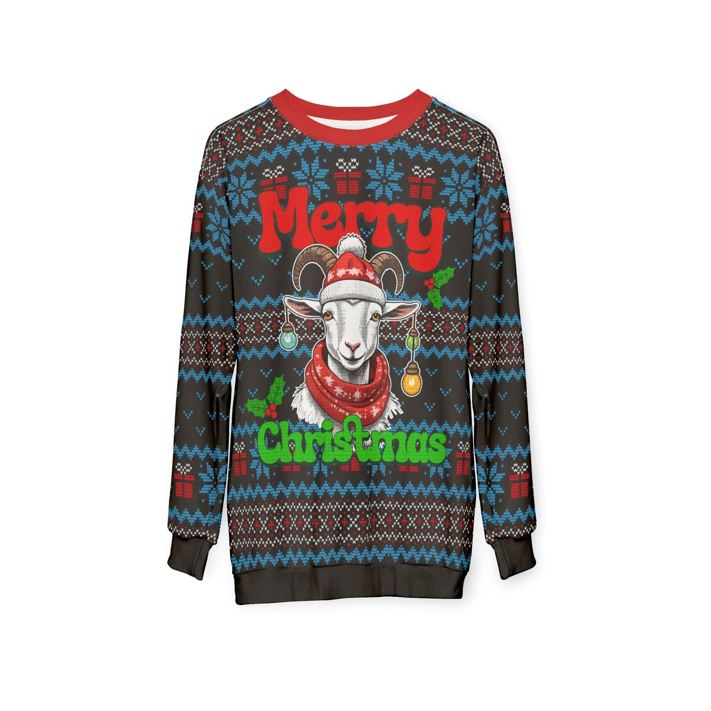 Goat Ugly Christmas Sweatshirt