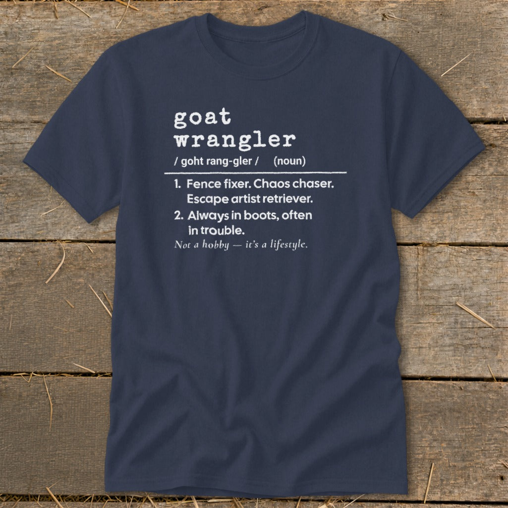 Goat Wrangler Definition Classic Tee