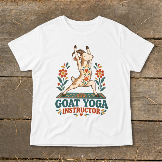 Goat Yoga Instructor Infant Tee