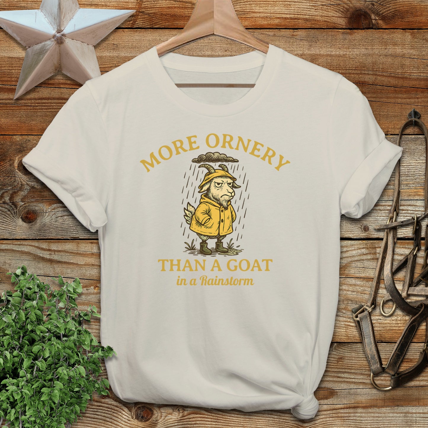 Goat in a Rainstorm T-shirt